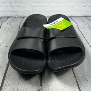 OOFOS Slide Sandal OOAH Recovery Slip On Shoe Comfort Supportive - Size 8